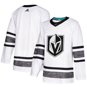 Herren Vegas Golden Knights Eishockey Trikot Blank 2019 All-Star Weiß Authentic